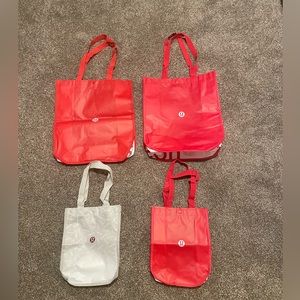 Lululemon reusable bags